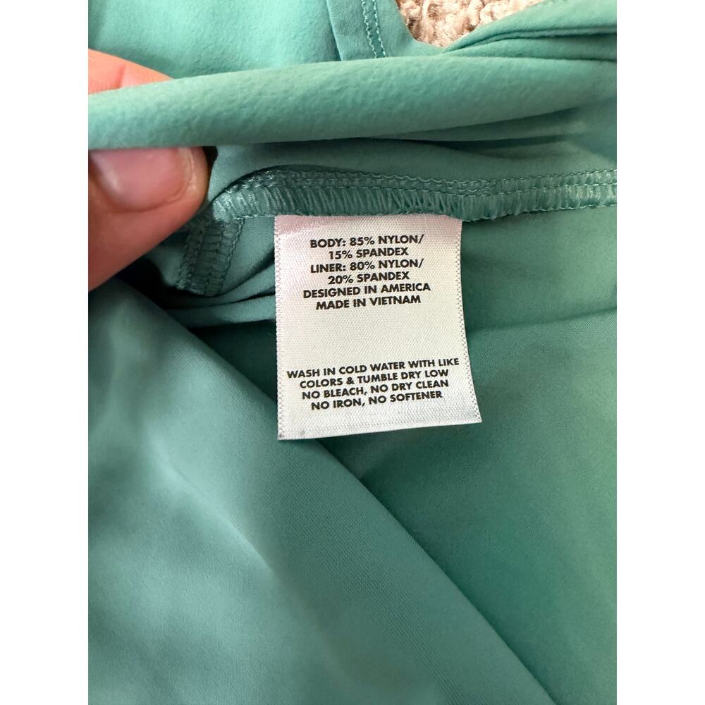 Rhoback The Steffi Active Skort Size L Willow Green Golf Tennis - Picture 3 of 7
